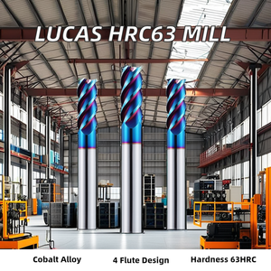 Odm & Oem Ondersteunde 4-fluitcarbide Eindfrees Met Altin Coating Voor <span class=keywords><strong>Cnc</strong></span>-Gereedschapswerktuigen - Product Image 2