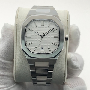 Orologio al Quarzo Ottagonale di Lusso Personalizzato, Impermeabile, in Acciaio Inossidabile, di Alta Qualità <span class=keywords><strong>per</strong></span> <span class=keywords><strong>Uomo</strong></span> - Product Image 5