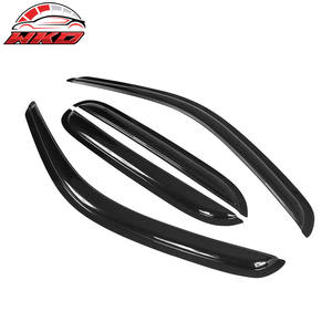 Pare-soleil pour Toyota Tacoma Crew Cab 01-04, déflecteurs de pluie en acrylique, 4 pièces - Product Image 4