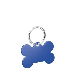 Colgante de Hueso Azul de 25x38 mm para Mascotas, Etiquetas para Animales - Product Image 1