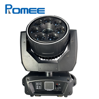 Luz de Cabeza Móvil Bee-eye Beam Wash 7*40w RGBW LED con Zoom, Láser y DMX512, con Efecto de Persecución de Anillo RGB para Conciertos, Eventos y Escenarios