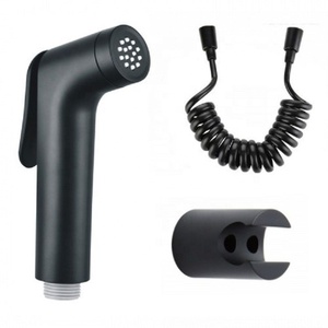 Black Non-slip New Material Antique Brass <strong>Toilet</strong> <strong>Bidet</strong> <strong>Spray</strong> Handheld Bathroom <strong>Chrome</strong> Abs Shattaf - Product Image 4