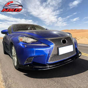 เหมาะสำหรับ Lexus IS F Sport 2014-2016 ชุดแต่งกันชนหน้าทรง R สีดำเงา - Product Image 2