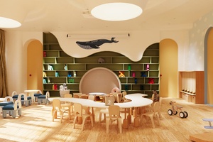 Montessori mầm non bảng và ghế đặt Toddler mẫu giáo lớp học thiết kế mẫu giáo lưu trữ bằng gỗ cubbies - Product Image 3