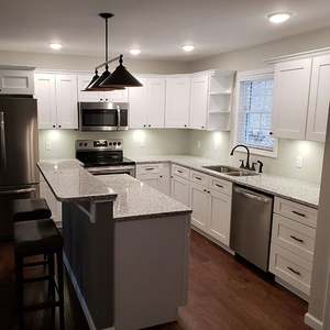 ตู้ครัวไม้สไตล์เชคเกอร์โบราณแบบโมเดิร์นสำเร็จรูป ปรับแต่งได้ ขายส่ง - Product Image 6