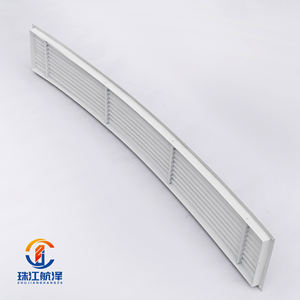 Grilles de registres de CVC 90 °   Filtres diffuseurs en alliage d'aluminium pour conduits, attaches de 1 mm, tête carrée 190E, conclusions, 1 mois - Product Image 3