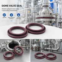 Joint d'étanchéité de valve en dôme gonflable EPDM haute température, résistant à l'usure, personnalisé, OEM, direct usine, pour système de transport pneumatique