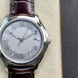 นาฬิกาข้อมือผู้ชายหรูหราคุณภาพสูงระดับไฮเอนด์ ตัวเรือนสแตนเลสสตีล 316L ขนาด 41 มม. ระบบไขลานด้วยมือ สายหนังจระเข้ผสมโลหะ - Product Image 1