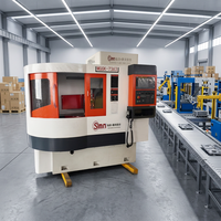 Rectificadora de Superficies de Ejes CNC Automática, Estructura de Alta Rigidez, Máquina de Rectificado de Precisión para Materiales Duros y Frágiles