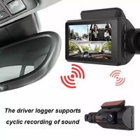 Cámara de Video para Auto OEM/ODM, Grabadora de Conducción con Pantalla IPS de 3.0 Pulgadas, Lente Dual Delantera, Wifi, Caja Negra, Doble Dashcam 4K