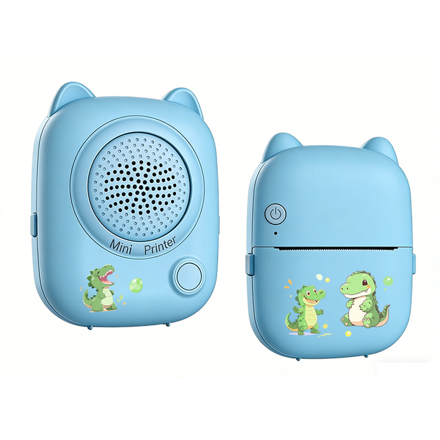 Wireless Mini AI Thermal Printer 200dpi Inkless Pocket Printer Portable Thermal Printer for Kids Journaling DIY Stickers Gifts