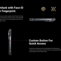 FOSSiBOT F109 Resistente, 5G CDMA, Octa Core, 10600mAh, 8GB+256GB, 6.745'', Cámara Trasera de 50MP, Cámara Frontal de 16MP, Android 14, NFC, Juegos, Resistente a Golpes