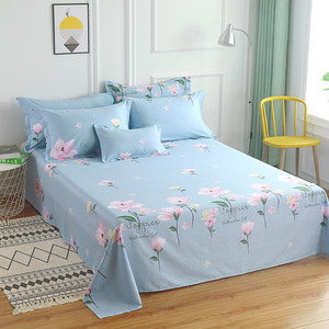 Phong cách mới in 100% bông Giường tấm phẳng - Product Image 2