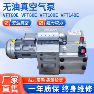Pompe à vide sans huile Isge VFT...E, pompe à air électrique industrielle, hauteur de refoulement 80m, débit minimum 140L, fonte et acier inoxydable - Product Image 5