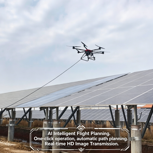 New Exterior Washing Drone Break Proof Axis Design Long Service Life Waterproof Rust-Proof Professional Equipment for High
