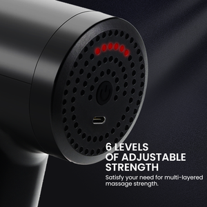 Pistola de Masaje Portátil de Gran Tamaño con Certificación CE, Motor de Escobillas, Profesional, para Relajación Muscular Corporal y Facial, con Calor para Masajeador de Cabeza, Venta Caliente de Fábrica - Product Image 5