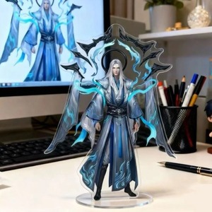 Support acrylique Dou Po Cang Qiong Anime avec figurines <span class=keywords><strong>Xiao</strong></span> <span class=keywords><strong>Yan</strong></span> Mei Dusha, plaque et porte-clés – Ornement de bureau exquis pour les fans - Product Image 4