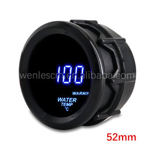 Wenle Новый Универсальный электронный 2 "52 мм Цифровой Датчик температуры воды синий светодиодный автомобильный измеритель температуры с датчиком - Product Image 4