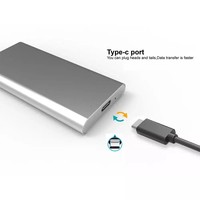 Disque Dur SSD Externe Portable Haute Vitesse USB 3.1 Type-C avec Logo Personnalisé