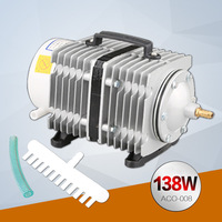 Pompe à air pour aquarium QihangRAS en acier inoxydable 304, aérateur 20L/min, alimentation en oxygène pour usage domestique, aquarium, aquaculture, pisciculture