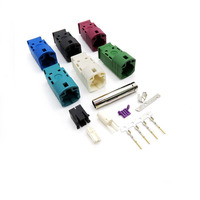 Terminal de câblage LVDS, connecteur coaxial RF haute vitesse automobile, adaptateur audio de voiture