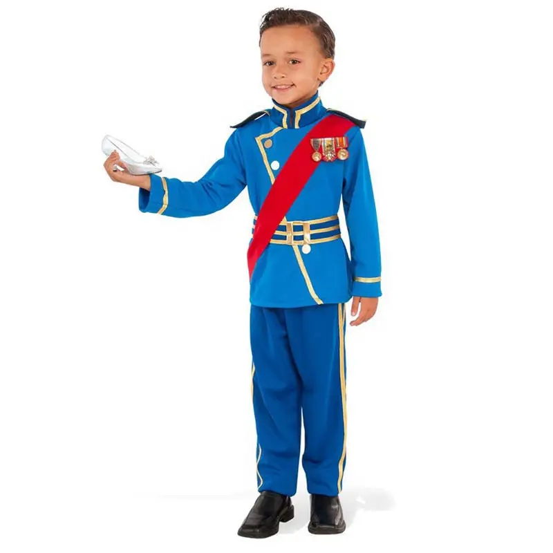 Amostra grátis Top Quality Carnival Dress UP Cosplay Traje Pequeno Príncipe Para Meninos BPCS-005