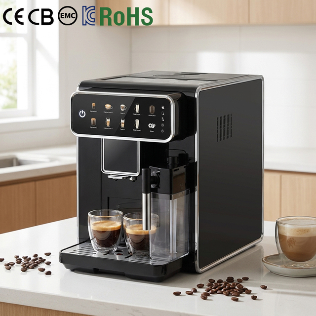 High Quality Full Touch Screen Cafetera Automatic Commercial Profesional Cappuccino Espresso Coffee Machine