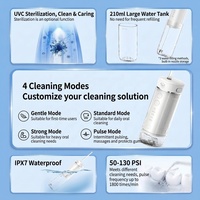 Irrigador Bucal de Agua a Presión, Retráctil, Mini, Recargable, para Cuidado Dental, Hilo Dental, Venta al por Mayor, Uso Doméstico y Ortodoncia