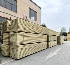 Bois d'épinette traité sous pression, résistant aux termites et à la corrosion, séché au four, pour la construction extérieure - Product Image 1
