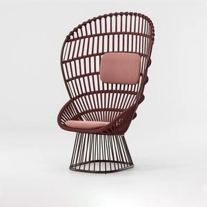 New Product <b>Stackable</b> Rope Outdoor <b>Garden</b> Dining <b>Chair</b> Furniture Restaurant Terrace Hotel Patio Metal Leisure <b>Chairs</b> - Product Image 5