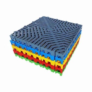 Baldosas de Plástico para Piso de Garaje, Portátiles, de 18 mm de Grosor y 400 mm x 400 mm, en <span class=keywords><strong>Venta</strong></span> - Product Image 6