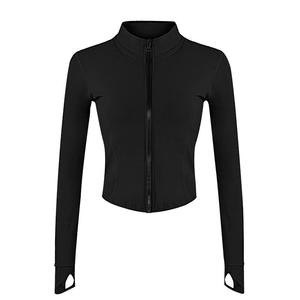 Chaqueta de Yoga con Cremallera y Manga Larga para Mujer, Ropa Deportiva para Correr y Hacer Ejercicio - Product Image 4