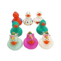WOWEI 2025 Canard de Noël de grande taille Jouets Enfants se baignant et jouant dans l'eau Piscine d'été Canards flottants