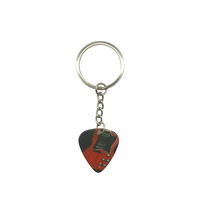 Nom personnalisé Porte-clés de Guitare