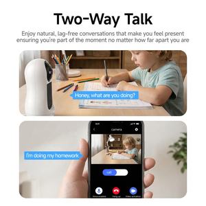 Caméra PTZ Vstarcam Cv332 3MP avec écran <span class=keywords><strong>de</strong></span> 2,8 pouces, appel vidéo, détection humanoï<span class=keywords><strong>de</strong></span>, <span class=keywords><strong>surveillance</strong></span> intérieure pour <span class=keywords><strong>chambre</strong></span> <span class=keywords><strong>de</strong></span> bébé - Product Image 4