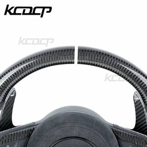 พวงมาลัยคาร์บอนไฟเบอร์ สำหรับรถยนต์ <span class=keywords><strong>Audi</strong></span> TT R8 <span class=keywords><strong>TTS</strong></span> TTRS S3 8P MK2 <span class=keywords><strong>MK3</strong></span> B8 A3 A4 A5 A6 S1 S2 S5 RS3 RS4 RS5 RS6 RS7 C6 ปี 2008-2012 - Product Image 2