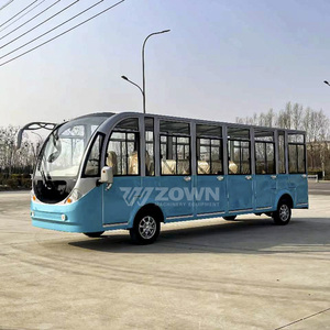 Carros Turísticos Eléctricos ZOWN de Gran Tamaño, Autobús de 60 km/h, Batería de Plomo-Ácido, Color Personalizado, para Hoteles y Resorts, 8-23 Plazas, 2 Años de Garantía - Product Image 2