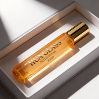 Flacon de parfum personnalisé en Zamak, col serti rond, bouchon en aluminium, pour marque de parfum de boutique, 10 ml, mini flacon vide avec vaporisateur.