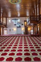 Tapis de prière en rouleau en polypropylène, doux, lavable, personnalisé, brodé, pour mosquée, style égyptien, vente en gros ODM