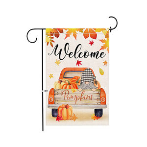 Drapeau de jardin de <span class=keywords><strong>saison</strong></span> estivale personnalisé de haute qualité et magnifique, vente en gros, 30*45cm - Product Image 6