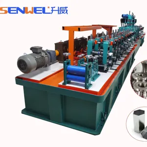 SENWEL Furniture Pipe Making Line Ss Square Tube Welding Machine