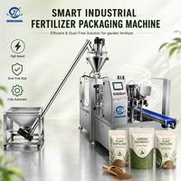 Machine d'emballage automatique rotative pour sachets préformés de poudre d'engrais industriel et de pesticides de jardin