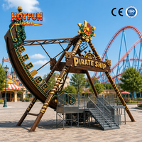 Manège professionnel Viking Pirate Ship à 24 places avec conception haute capacité pour utilisation dans les parcs à thème