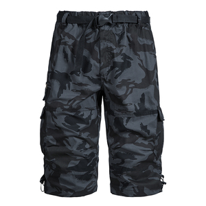Pantalones Capri Tácticos para <span class=keywords><strong>Hombre</strong></span>, Largos hasta Debajo de la Rodilla, 3/4, con Múltiples Bolsillos, de Sarga, para Verano, Estilo Cargo, Venta al por Mayor - Product Image 3