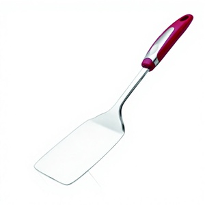 Tournevis de conception classique écologique en acier inoxydable avec spatule fendue et cuillère à riz de service ustensile de cuisine - Product Image 1