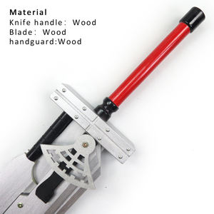 <span class=keywords><strong>Final</strong></span> <span class=keywords><strong>Fantasy</strong></span> 7 Nuage Cosplay <span class=keywords><strong>Épée</strong></span> En Bois Jouet <span class=keywords><strong>Épée</strong></span> Animation Jeu Armes Bambou Cosplay <span class=keywords><strong>Épée</strong></span>s 130CM - Product Image 2