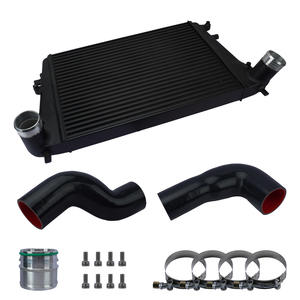 Kit de refroidisseur intermédiaire de turbo pour Audi A3 S3 TT pour VW <span class=keywords><strong>Golf</strong></span> MK5 MK6 Jetta V VI Scirocco III / R Passat B6 B7 CC1.8T 2.0T Radiateur - Product Image 6
