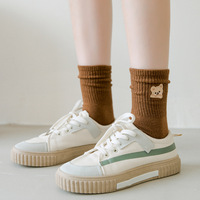 Chaussettes de sport personnalisées de haute qualité avec broderie de logo, chaussettes de sport en coton premium pour femmes