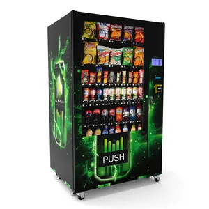 食品および飲料用自動販売機Qrコード自動コイン自動販売機販売用自動販売機