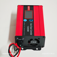 Contrôleur de charge solaire MPPT MYAMi 1200W 30A avec entrée courant PV, courant de charge réglable 15A, convertisseur DC-DC boost 48V/60V/72V